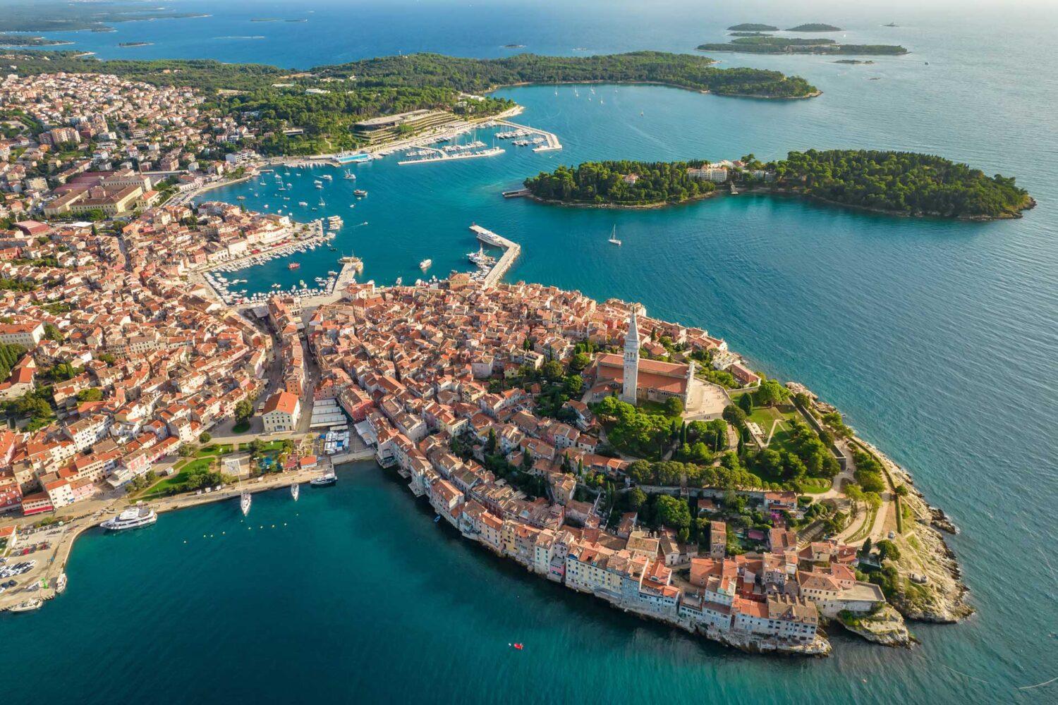 A city on the Adriatic coast
